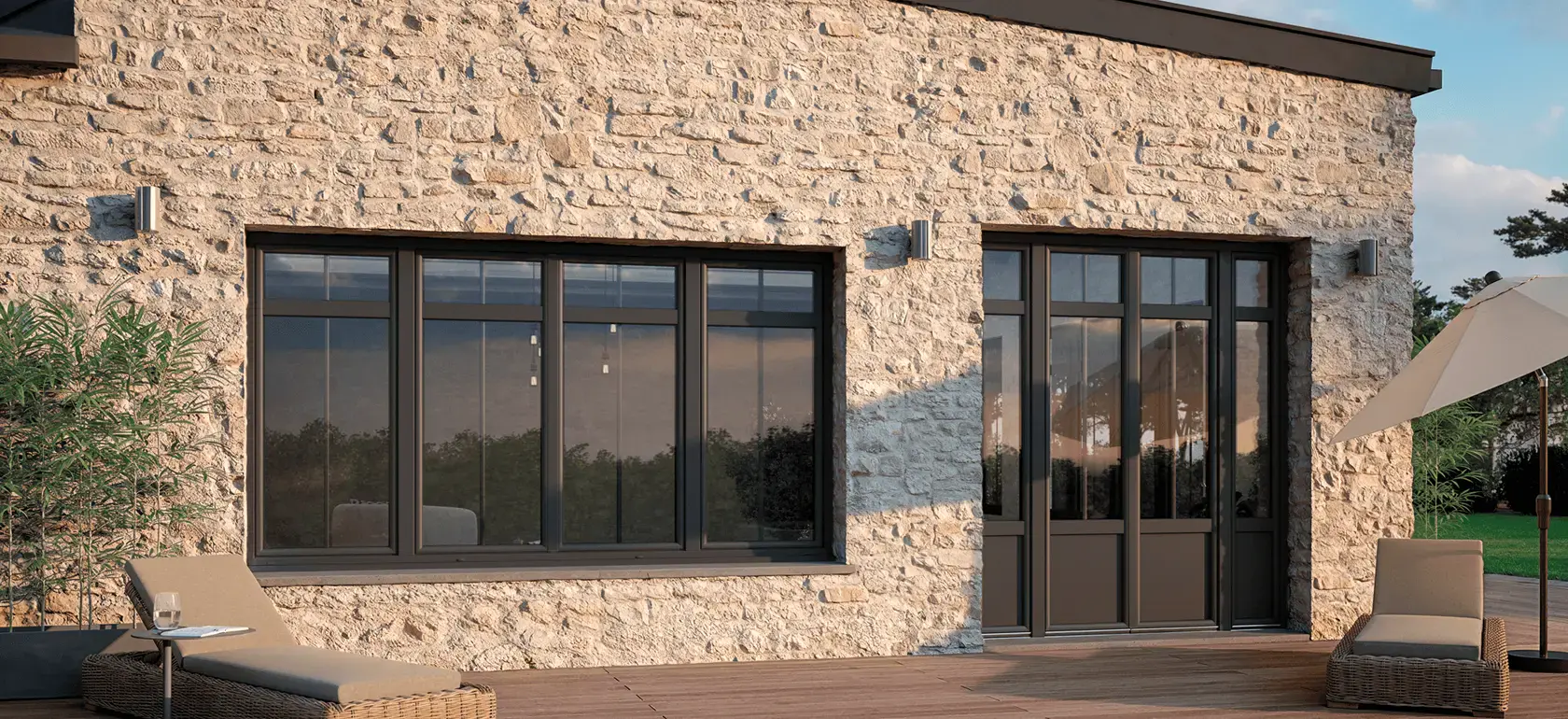 Votre partenaire Arcades et Baies NOVA BAIES à Montereau Fabricant installateur de fenêtres, portes et volets bois, pvc, alu